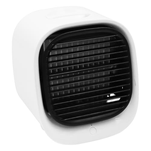 CENPEK Aire Acondicionado,Enfriador de Aire evaporativo,Ventilador de Aire Acondicionado portátil,Mini Enfriador de Aire evaporativo con 3 velocidades(Blanco)