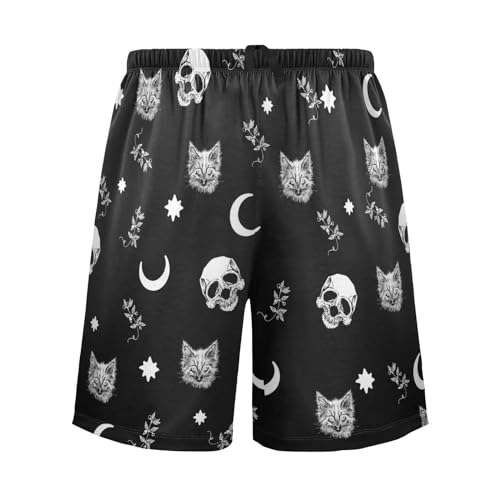 Men's Pajama Short Sleepwear Pj Bottom Elastic Waistband Lounge Short2