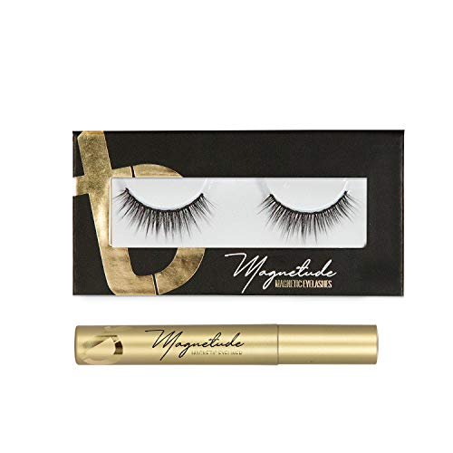 Tori Belle 9 to 5 Magnetic Eyeliner and Eyelash Bundle with IMPROVED MAGNETS and Magnetic Anchors (Black Classic Waterproof Liner)