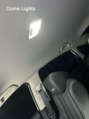 Luces LED interiores de Accord blanco 6000K kit de bombillas de repuesto para modelos 2018-2022 6