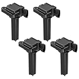 SYKRSS 4-Pack UF526 Ignition Coils Compatible with Saab 9-3 2003-2011, Compatible with Saab 9-3X 2010-2011, 2.0L L4- Replaces Coils for 5C1423 C1430 GN10592 12787707 UF-526