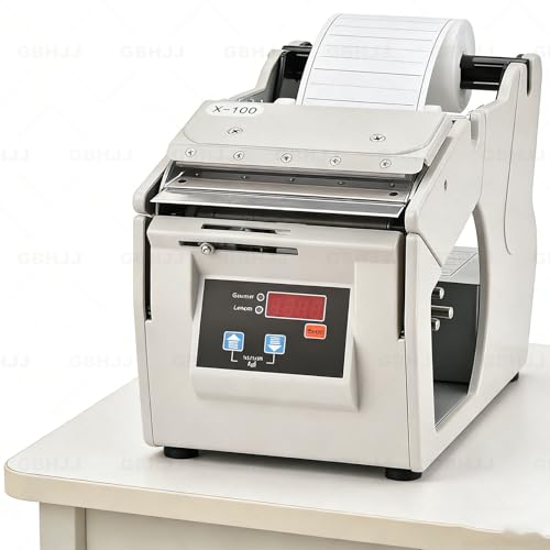 GBHJJ Dispensador AutomáTico de Etiquetas con Control Digital, Alta Velocidad de 130 MM/S, para Una SeparacióN Eficiente de Etiquetas de Diversos TamañOs 180MM