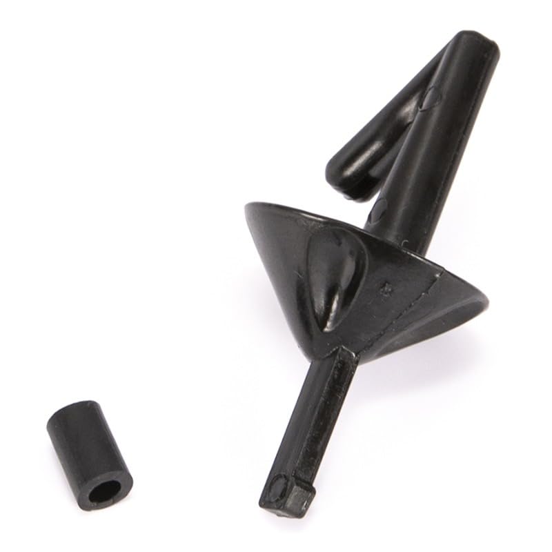 80 accesorios de plástico para pesca con clips portacebo miniatura 1