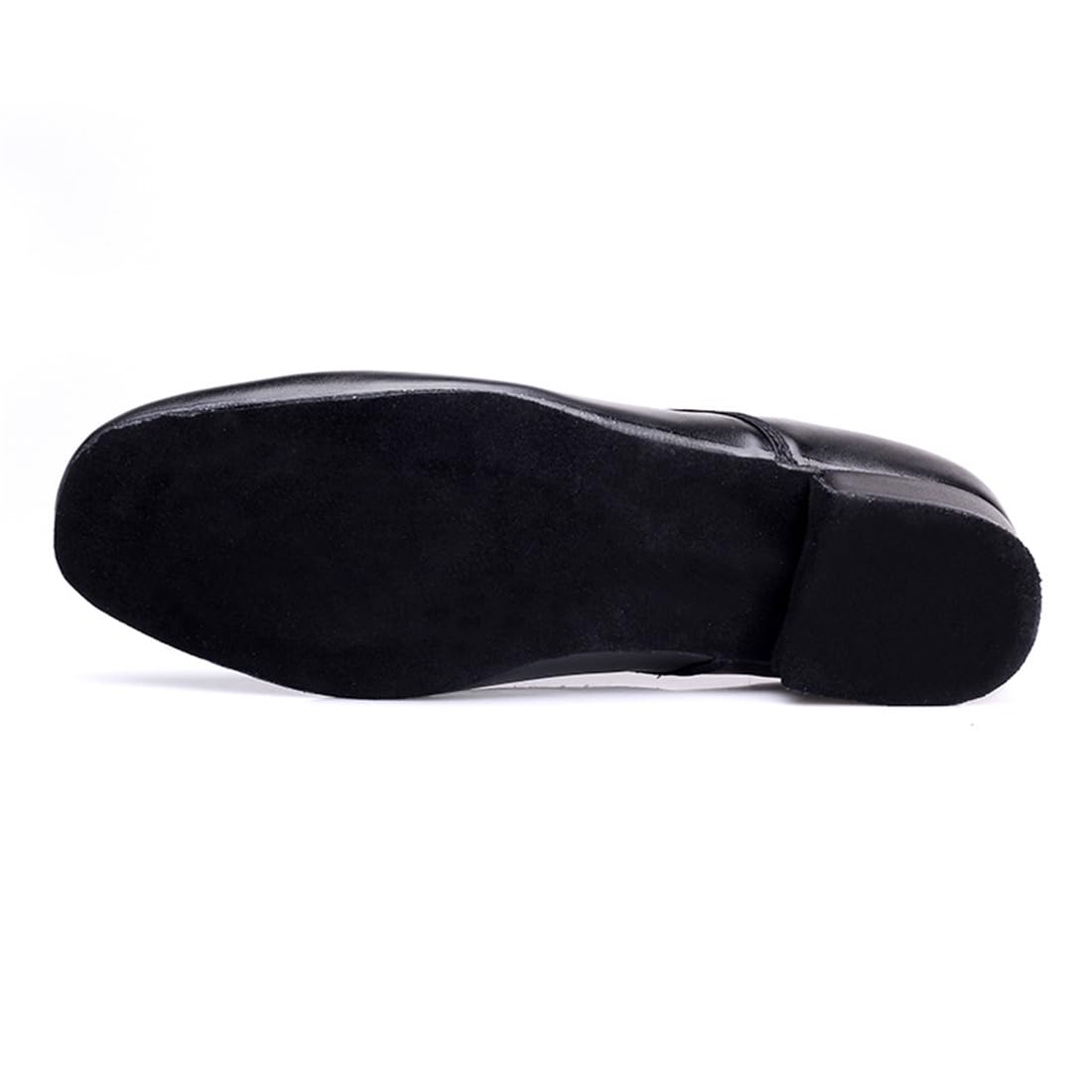 VEACAM Zapatos de Baile de Salón Hombre Cuero Tango Salsa Latino Práctica Profesional