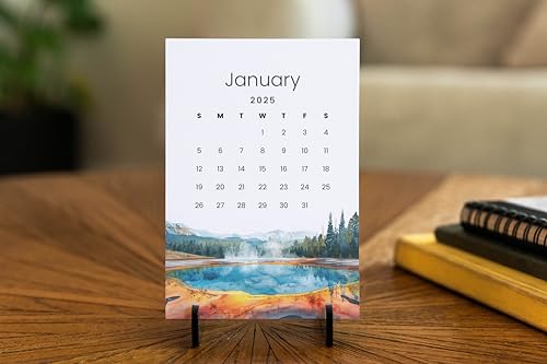 Timber Box Design 2025 Mini Office Desk Calendar thumb #1