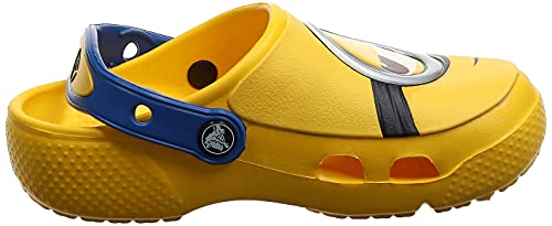 Sandália Crocsfunlab Minions Clog, Crocs, Criança-Unissex, Amarelo, 33