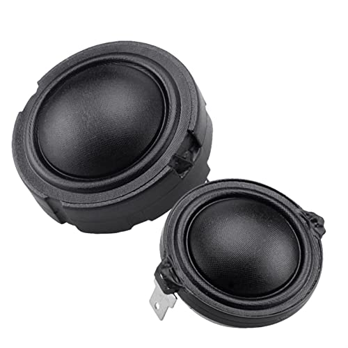 CYPHE 2pcs Silk Film Tweeter Speaker Units 6OHM 30W 4OHM 35W Treble Dome Horn 25 Core LA CHAÎNE Hi-FI NDFEB Voiture Tweeters Ultra Sound SoundsPeakers Enceinte bibliothèque (Color : 19Core 6ohm 30W)