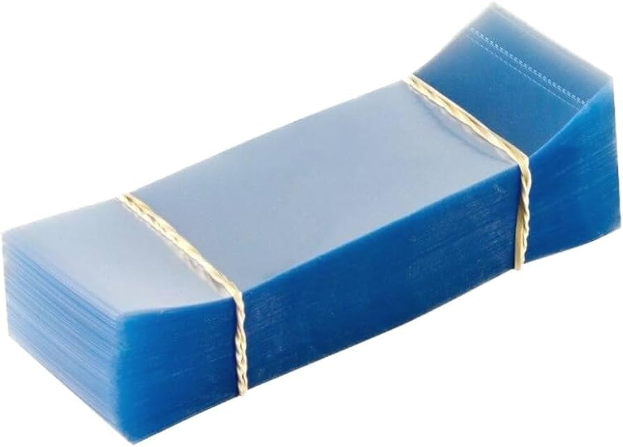 CAMCALL Cut Shrink Bands for 73mm Caps -Transparent film Heat Shrink Neck Wrap Band Perforated Cut Boston Round Bottle Tamper Seal