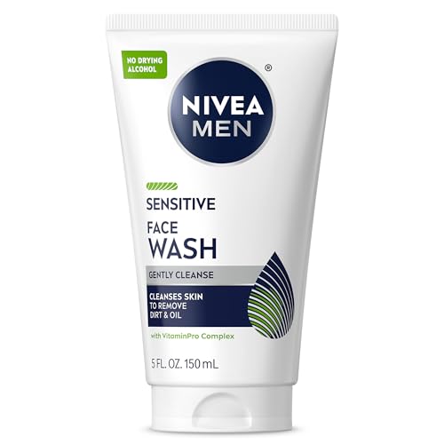 NIVEA MEN Sensitive Face Wash with Vitamin E and Chamomile