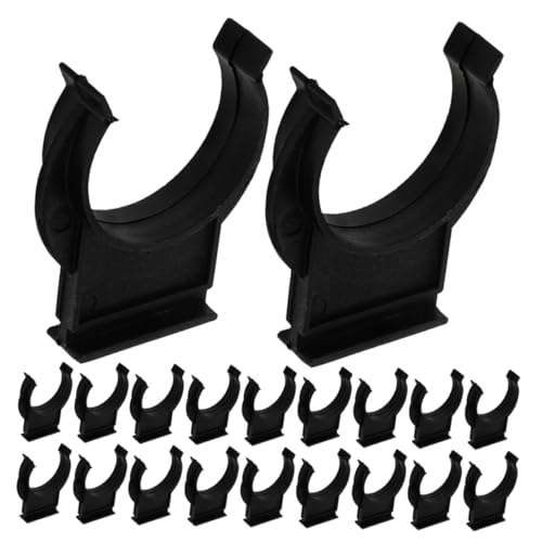 Veemoon 50Pcs Kitchen Cabinet Toe Kick Clips Durable Plastic Plinth Fasteners for Baseboards Furniture Enhanced Aesthetics Corner Stability for Kitchen Installation