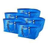 Ikea eLisa Bolsas grandes (5 unidades), color azul