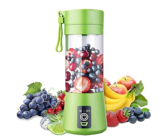 Squeegee Portable 6 Blade Juicer Blender USB Rechargeable Personal Size Mixer Grinder with Built in Jar Bottle Fruit Juice Maker Smoothie Blender for Home Kitchen Gym Travel Outdoor Use-picture-23