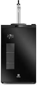 Electrolux Cervejeira Home Bar Electrolux Frost Free 100L com Torre de Chopp e Porta de Vidro Preta (EB10C) 220V