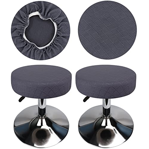 HuaLiSiJi Stool Covers Round 30-40cm/12-15.7" Round Bar Stool Covers