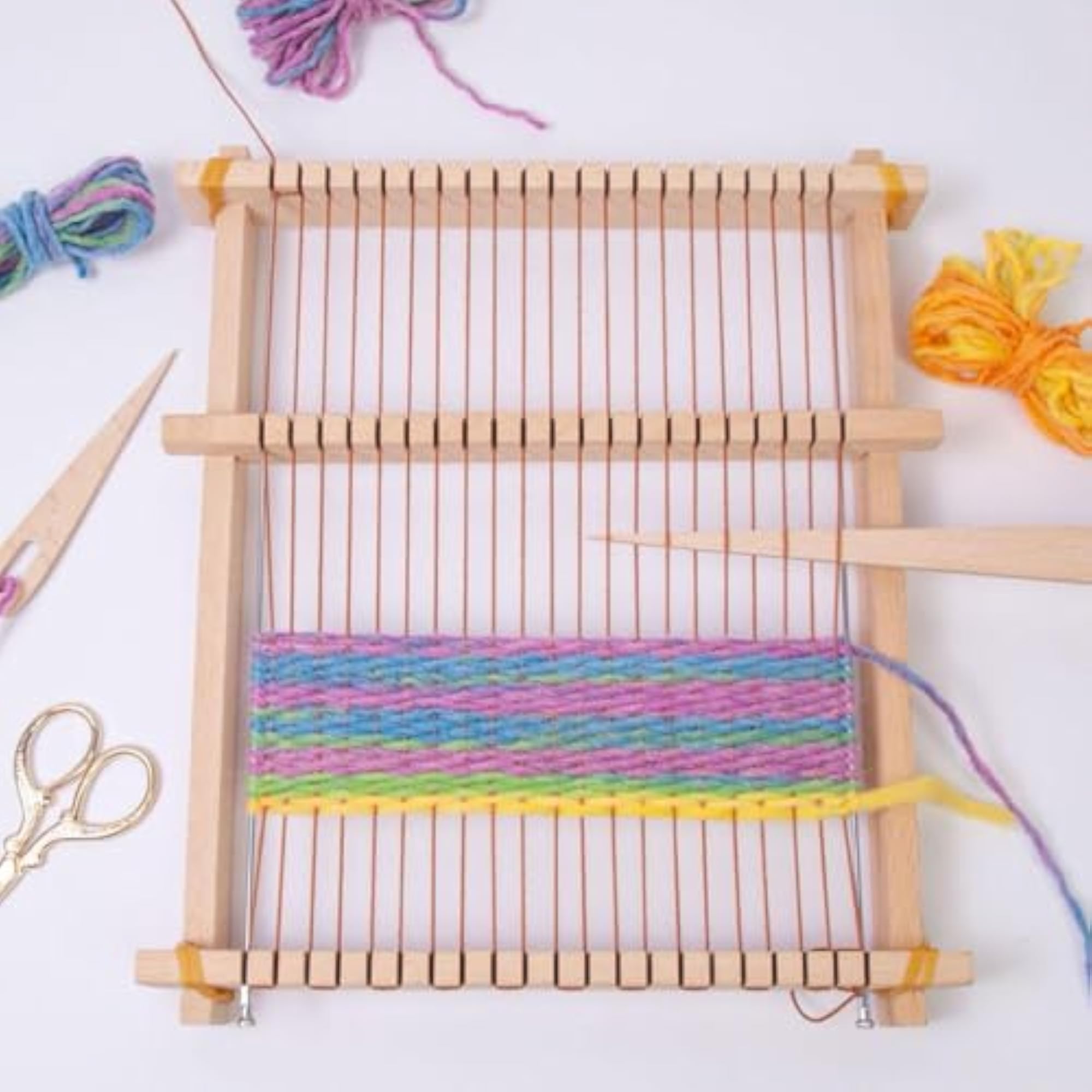 Small Weaving Loom Weaving Frame for Handcrafts DIY Wall Hanging