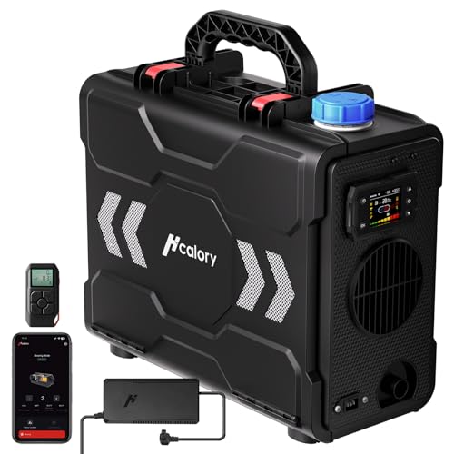 8KW Diesel Heater, 6L Toolbox 2S Plus Portable Diesel Air Heater All in One 110V/12/24V with App Control, Wireless Temperature Sensing and Altitude Mode for RV Garage Camper 2025 Upgraded