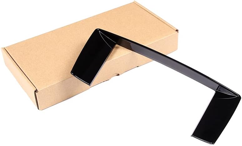 TINKI Car Center Console Navigation Screen Frame Cover Trim Compatible for Jaguar XJ 2010 2011 2012 2013 2014 2015 2016 Interior Accessories (ABS Plastic, Glossy Black)