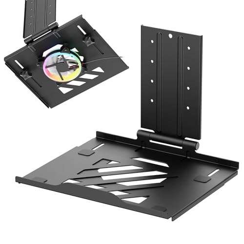 AVLT adjustable laptop tray with 120mm fan support