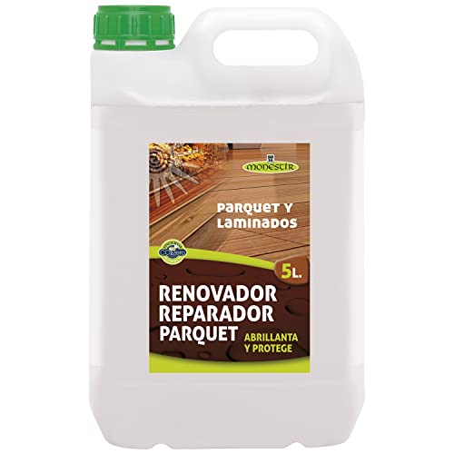 MONESTIR - Renovador Reparador Parquet, Suelos Madera y Laminados - 5 Litros