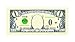 Zero Dollar Bill - Set of 25