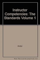 Instructor Competencies: The Standards Volume 1 B0029AWRSC Book Cover