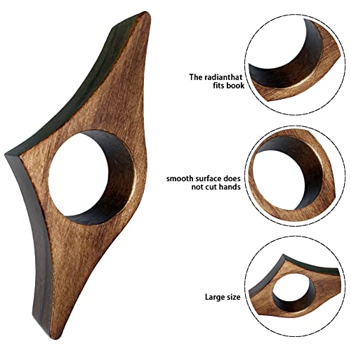 Wooden Thumb Book Page Holder - Image 3