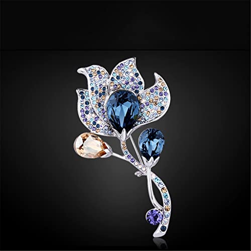 Bijoux bouton atmosphérique en cristal de haute qualité