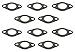 (10) CARB GASKETS for Kohler 210223S fits Kohler K141 K161 K181 Series 6 7 8 HP by The ROP Shop
