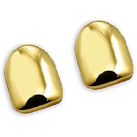 14K Plated Gold Grillz Cap for Teeth