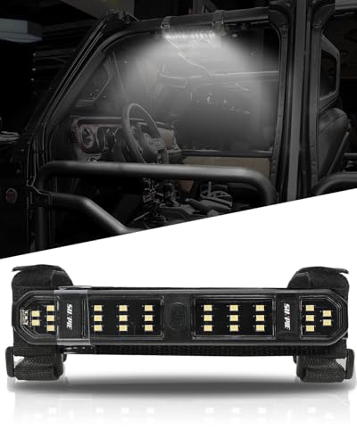 Image of SUNPIE UTV Dome Light Battery Powered Roll Cage Bar Interior LED for SXS