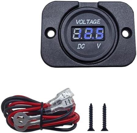 DC 4.5-30V Voltmeter Two-Wire Mini LED Digital Two Line Precision Voltage Meter Volt Detector