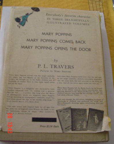 Mary Poppins and Mary Poppins comes back, B0006ANY0M Book Cover