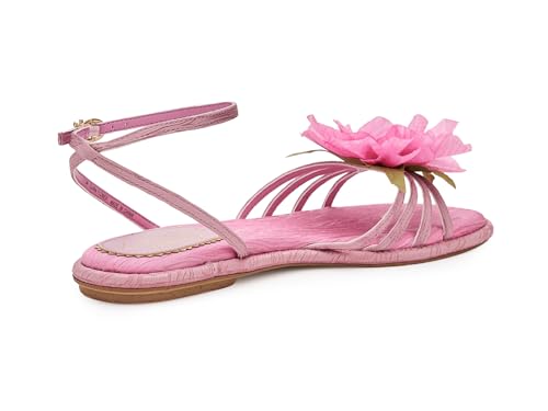 Circus NY by Sam Edelman Women's Olana Flower Flat Sandal, Rosette Blush, 7.5 by Circus NY by Sam Edelman - Used condition - Image 3