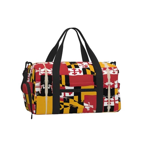 Bolsa de equipaje de Maryland para evitar el dolor de hombro al cargar ropa deportiva