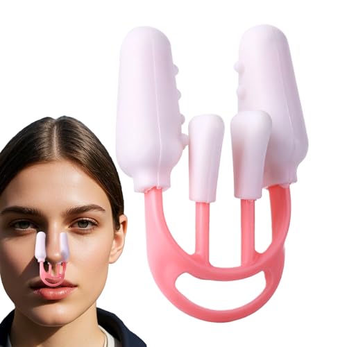 Yuemeuy Nose Shaper - Pince Amincissante Redressante | Dispositif de Lift en Silicone Doux Réutilisable pour Amincissement Port Quotidien Amélioration de la Respiration et Application de Maquillage