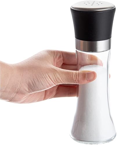 Miniatura 5 de Vetri - Molinillo de sal de vidrio de 6 onzas, 1 34 pulgadas x 1 34 pulgadas x 5 34 pulgadas, 1 caja