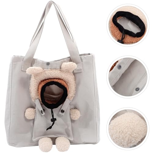 Bandolera para mascotas de lona transpirable ideal para viajar con tu perro 8