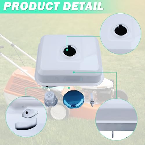 Tank-Set für Honda GX160 GX200 GX140 Motor, Adefol Benzintank + Tankdeckel + Kerze, OEM # 17510-ZE1-020ZA