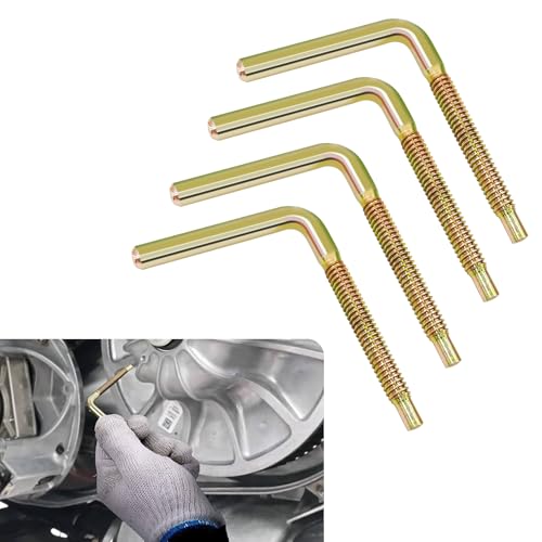 JYIS 4PCS Clutch Drive Belt Removal Tool for Polaris, Clutch Spreader Tool Kit Compatible with Polaris RZR RZR-4 XP Turbo RS1 Ranger XP 1000, Belt Change Tools Replace OEM 2875911 (Copper Color)