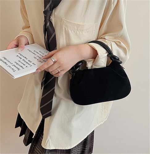 Womens Small Bucket Handbag Purse Trendy Cute Faux Suede Shoulder Crossbody Bag Dating Top Handle Satchels 20253