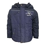  Outburst - Jungen Anorak Winterjacke Kapuze, blau - 3939804, Größe 116
