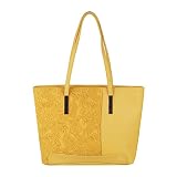Mochi Bolso de mano para mujer (66-7731), Amarillo, talla �nica