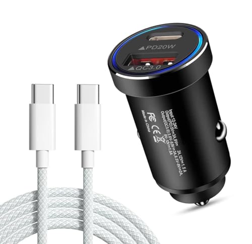 [BOUENN]J[`[W[ 2|[g VK[\PbgUSB ԍڏ[dyPD & QC3.0Ή/20W/18W/12V-24VzUSB-C & USB-A|[g RpNgTCY Ԍp VK[USB }[d  usb\Pbg iPhone/