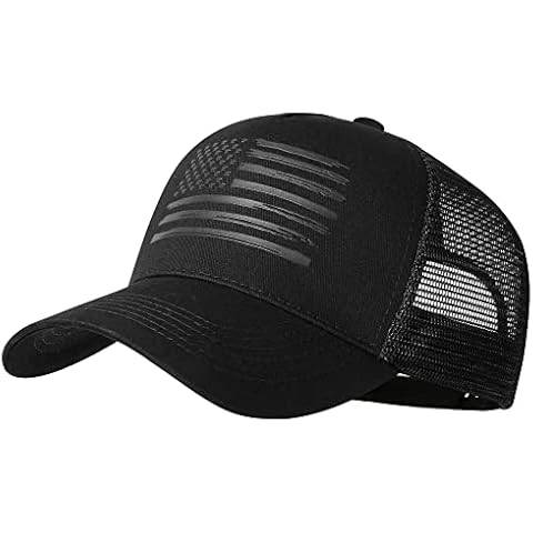 VIONLAN American Flag Trucker Hat Cover