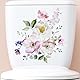 Toilettensitz Aufkleber Badezimmer WC Aufkleber Blumenmuster Selbstklebend Toilettendeckel Aufkleber für Badezimmer Dekoration 23,5 x 29 cm Toilettenzubehör