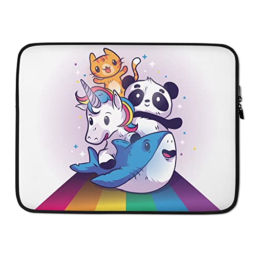 Funda para portátil Renerded Rainbow Animals miniatura 1