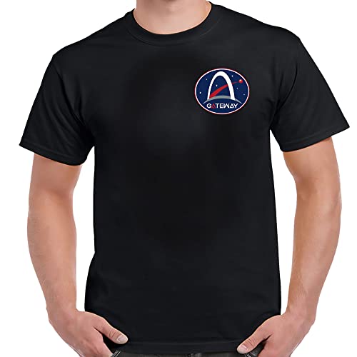 NASA Gateway Lunar Orbit Space Station Double Sided Adult Shirt2