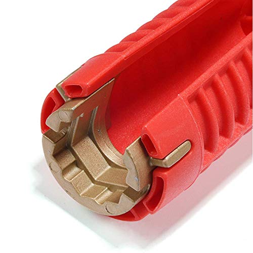 Multifunctional Faucet and Sink Installer Tool, Double Head Plumbing Fitting Faucet Wrench Sink Wrench Water Pipe Spanner Tackle for Plumbers and Homeowner's Kitchen Bathroom Toilet Bowl Installation