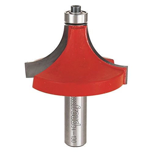 Freud 7/8" Radius Rounding Over Bit, 1/2" Shank (Quadra-Cut) (34-130) Freud 7/8" Radius Rounding Over Bit, 1/2" Shank (Quadra-Cut) (34-130)