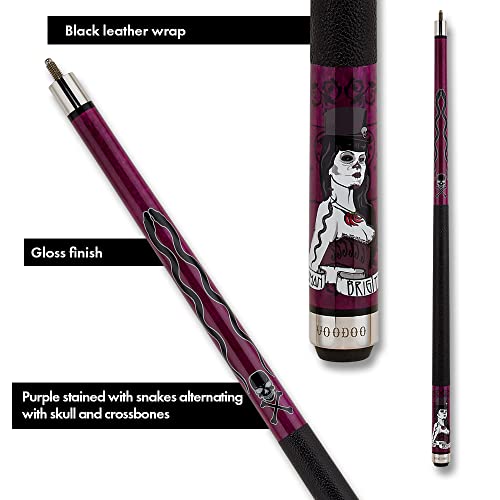 Taco de billar Voodoo Billiards VOD36 21 21 oz miniatura 3
